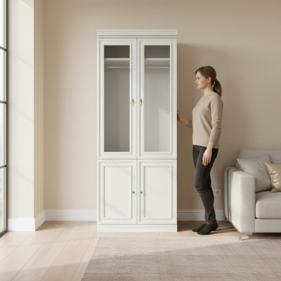 Element Model V2D-02 voor Inloopkast Garderobe Italiaanse meubels