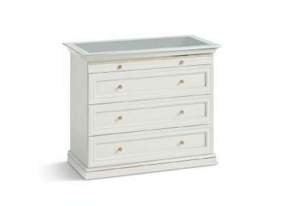 Kast + vitrine sieraden horloges wandkast massief echt hout V-KG kast