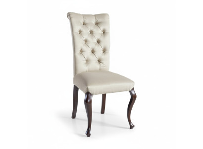 Klassieke stoelen Ontwerperstoel Houten stoel Koningsstoel Chesterfield eetkamerstoel
