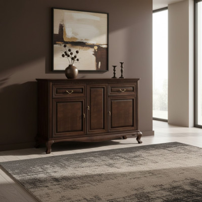 Klassieke ladekast Dressoirs Massief houten kast Massief hout Handgemaakt V-K3M