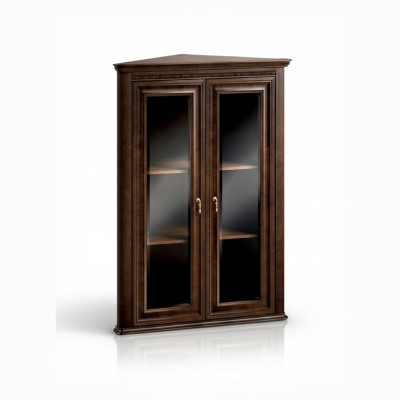 Klassieke vitrinekast vitrinekast Hoekkast Hoek vitrines - Model V-WN Vitrine