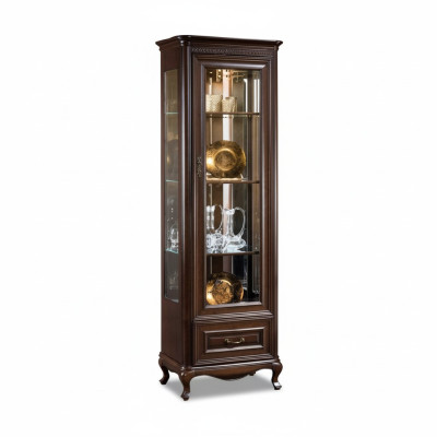 Klassieke vitrinekast woonkamer vitrinekast vitrines Nieuw VW1/2 vitrine