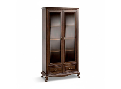 Klassieke vitrinekast woonkamer vitrinekast vitrines nieuw V-W2 glas