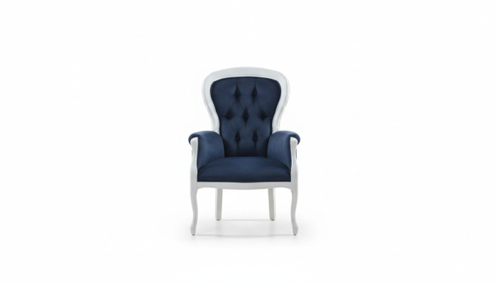 Chippendale fauteuil met hoge rugleuning, bankstel met voetenbanken, krukje, pianokrukje nieuw