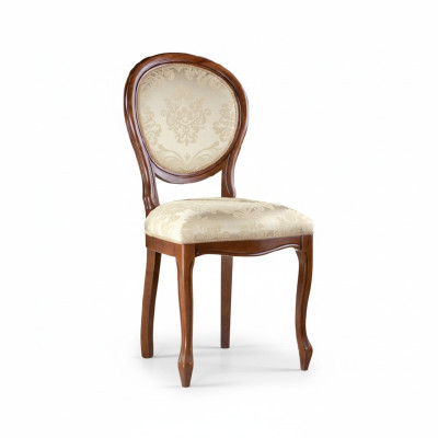 Klassieke stoelen Stoel Echt hout Massief Franse meubels Eetkamerstoel