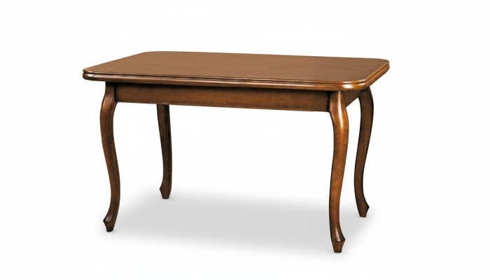 KLASSIEKE TAFELS EETTAFEL EETKAMER TAFEL ECHT HOUT Italiaans meubilair - ZB-7