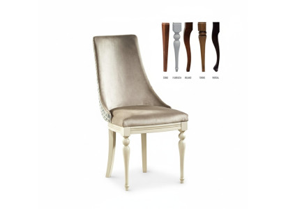 Klassieke stoelen Stoel Vintage Eetkamerstoel Biedermeier Royal Design TO-U1