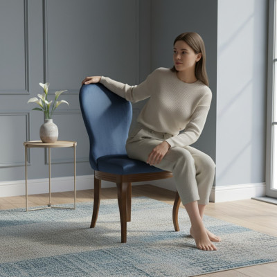 Klassieke stoelen Stoel Vintage Eetkamerstoel Biedermeier Royal Design TO-U3