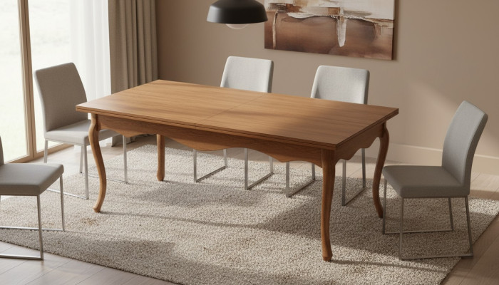 Houten tafel Hout Handgemaakt Klassieke tafels Tafel Eettafel - Model PR-2