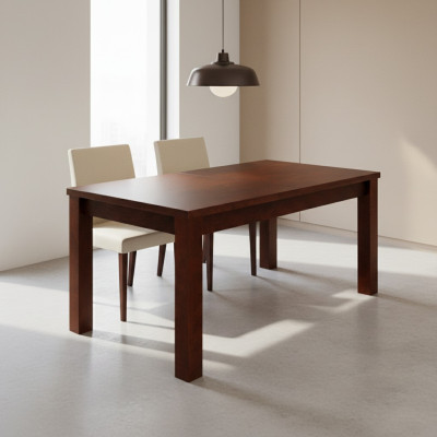 Tafel Eettafel Houten tafel XXL Vergadertafel 80x120cm Uitschuifbaar 80x160cm