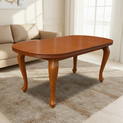 Tafel Eettafel Houten tafel XXL Vergadertafel 100x200cm Uitschuifbaar 200x300cm