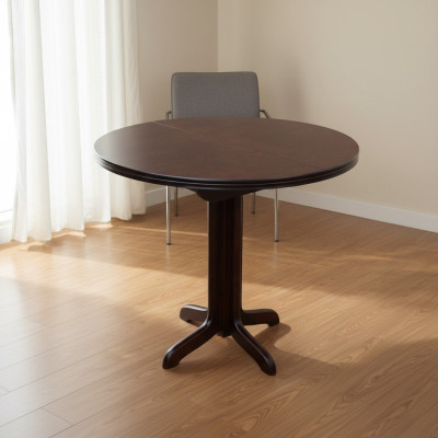 Tafel Eettafel Houten tafel XXL Vergadertafel Radius 90 + 35 CM