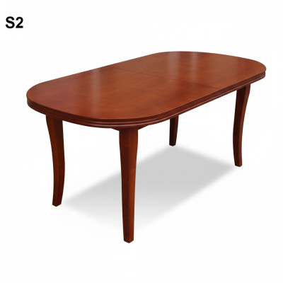 Tafel Eettafel Houten tafel XXL Vergadertafel 90x160cm Uitschuifbaar 160x240cm