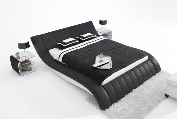 POLSTERBED LEDER BED BEDMODEL S-9275 160/180/200X220CM