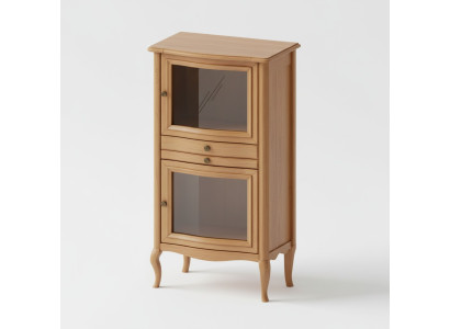 Echt houten dressoir bijzettafel Klassieke bar Rustiek landhuis PR-KB 1-2 L,R.