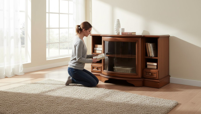 Klassieke onderkast RTV tv-meubel tv-kast dressoir Landhuis Z-RTV