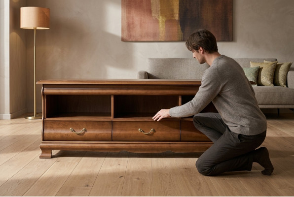 TV Lowboard Kast Tafel TV-tafel Onderkast RTV TV-kast N-RTV-D.