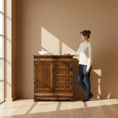 Klassiek dressoir bijzettafel dressoirs landhuis dressoir model N-K4B
