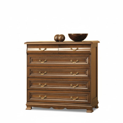 Klassieke ladekast Bijzettafel ladenkasten landelijke commode model N-K4