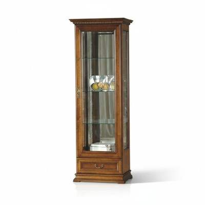 Klassieke vitrinekast vitrinekast vitrine kast glas verzamelaar museum R-W2.