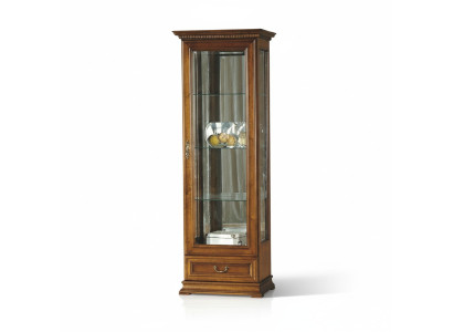 Klassieke vitrinekast vitrinekast vitrine kast glas verzamelaar museum R-W2.