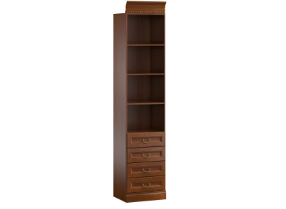 Klassieke kasten Kast Muurmeubel Boekenkast Plank Vitrine - Model BA-6