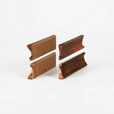 Klassieke kroonafsluiting set - afsluitelement voor boekenkast - kast SE-L4