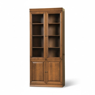 Klassieke kast Boekenkast Boekenplank Vitrine Vitrinekast Glazen kast