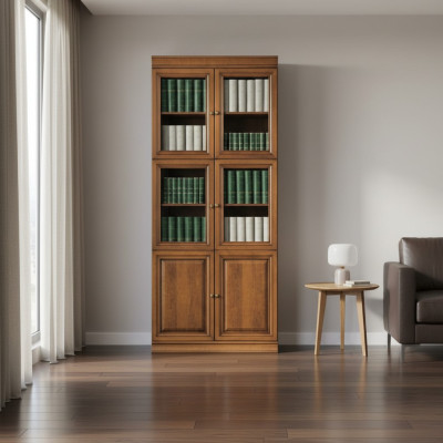 Klassieke kasten kast wandkast vitrine vitrinekast glazen kast SE-1