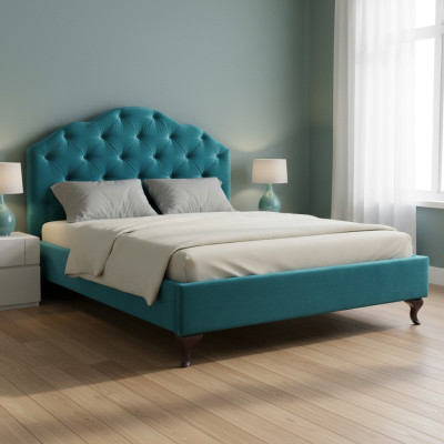 Ontwerperbed Bedden Tweepersoonsbed Gestoffeerd bed Lederen bed - Model CL-4