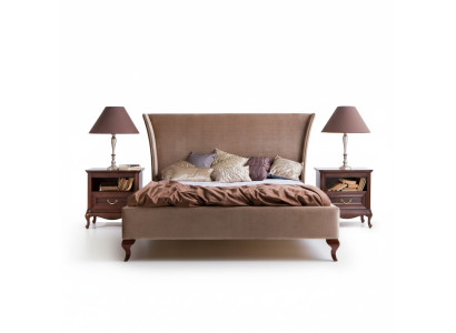 Klassiek bed Bedden Tweepersoonsbed Houten bed Landhuisstijl - Model CL-1