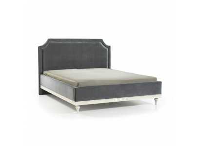 Ontwerper bedden echtelijk bed tweepersoonsbed gestoffeerd bed leren bed - Model FL-B2