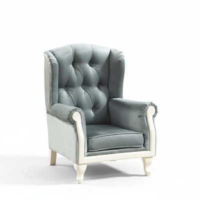 Chesterfield oorfauteuil fauteuil bekleding tv-kantoor bank echt leer