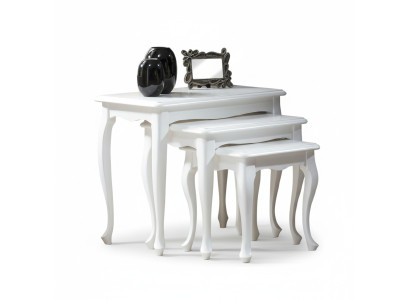 Tafel Eettafel 3-delige set Design Tafel Tafels Klassieke houten eettafel Nieuw item