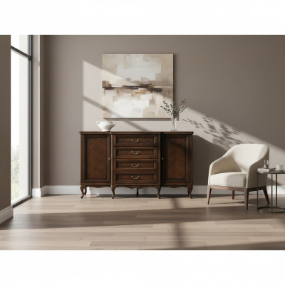 Klassiek dressoir Ladenkast Ladekast Antieke kast Sideboard W-K4Sz