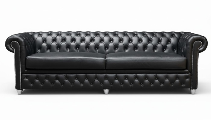 Chesterfield 3-zits XXL gestoffeerde zitbank sofa set grote banken 2016-22