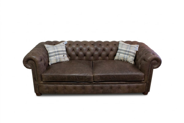 Chesterfield 3-zits XXL gestoffeerde zitbank sofa garnituur grote sofa's 2016-26