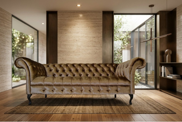 Chesterfield Sofa Bekleding Ontwerper Banken Sofas Set Textiel Stof Textiel 2