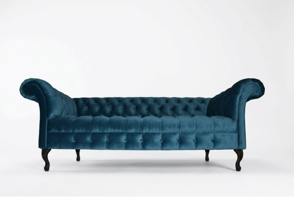 Chesterfield Sofa Bekleding Designer Banken Sofas Set Textiel Stof Textiel 15
