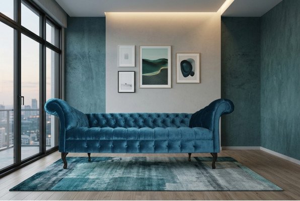 Chesterfield-bank stoffeerder designer banken bankstellen textiel stof textiel 18