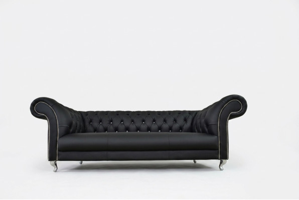 Chesterfield Sofa Bekleding Designer Banken Sofas Set Textiel Stof Textiel 23