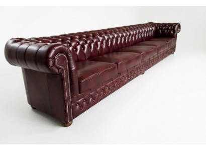 Chesterfield Bank 8 ZITTER XXL Bekleding Designer Bankstellen Bankstel Nieuw