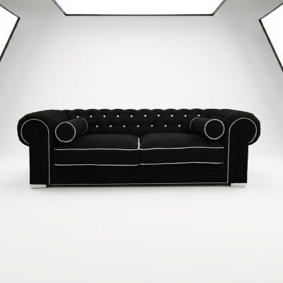 Chesterfield Sofa 3-ZITS Bekleding Designer Banken Sofas Garnituur SL Sofa 23