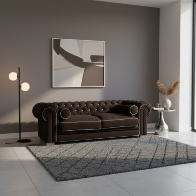 Chesterfield Sofa 3-ZITS Bekleding Designer Banken Sofa Garnituur SL Sofa 26