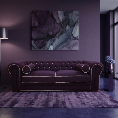 Chesterfield Sofa 3-ZITS Bekleding Designer Banken Sofa Set SL Sofa 27