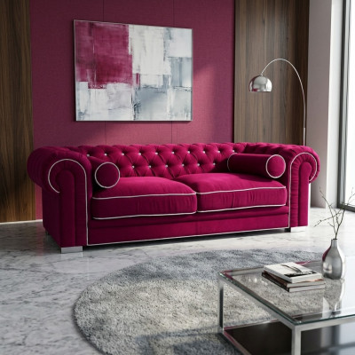 Chesterfield Sofa 3 ZITS Beklede Designer Banken Sofa's Meubelset SL Sofa 28