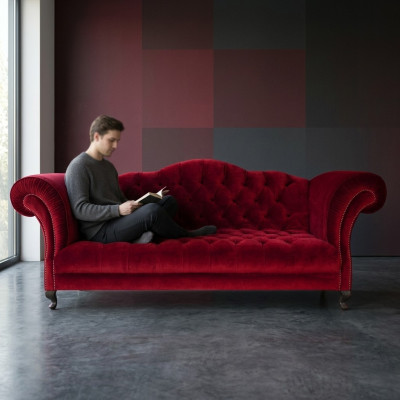 Chesterfield Sofa 3 ZITTER Bekleding Designer Banken Sofa's Set SL Sofa 37