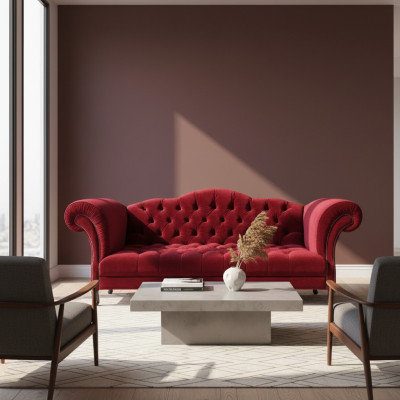 Chesterfield Sofa 3 ZITTER Bekleding Designer Banken Sofa's Set SL Sofa 37