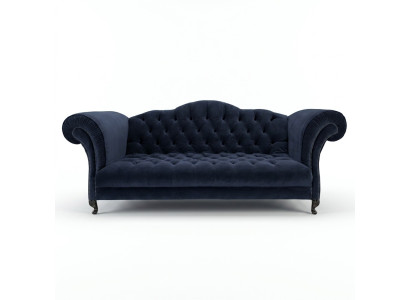 Chesterfield Sofa 3 ZITTER Stoff Designer Banken Sofa Set SLIII Bank №2