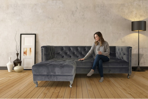 Chesterfield Sofa 3-Zits Bekleding Designer Banken Sofa's Set SLIII Bank №3
